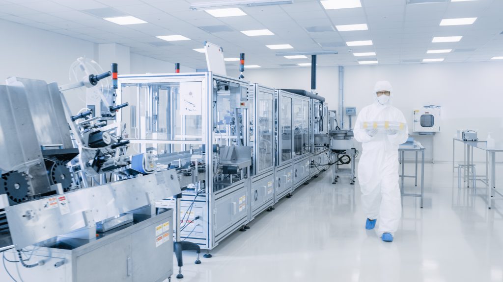 linia produkcji farmaceutyków
